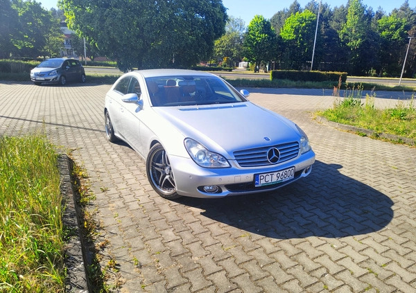 Mercedes-Benz CLS cena 41800 przebieg: 137100, rok produkcji 2006 z Trzcianka małe 436